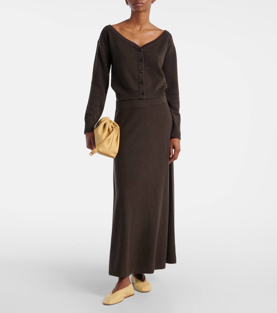 Lisa Yang Cardigan Beata Aus Kaschmir In Brown