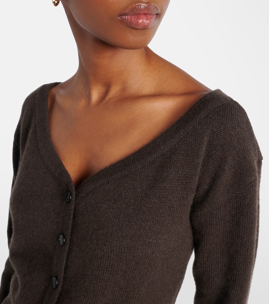 Lisa Yang Cardigan Beata Aus Kaschmir In Brown