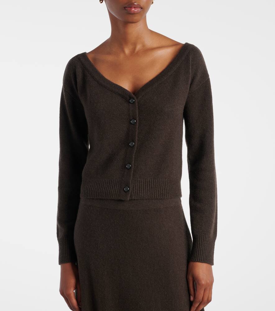 Lisa Yang Cardigan Beata Aus Kaschmir In Brown