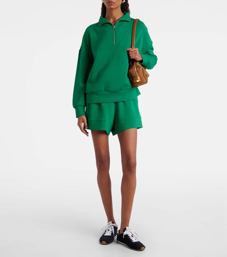 Varley Atrium High Rise Shorts 4.5 Verdant Green In Green
