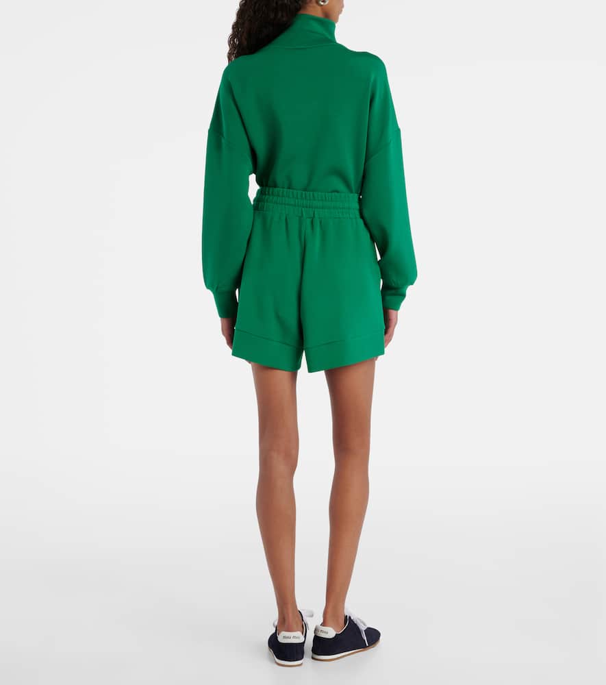 Varley Atrium High Rise Shorts 4.5 Verdant Green In Green