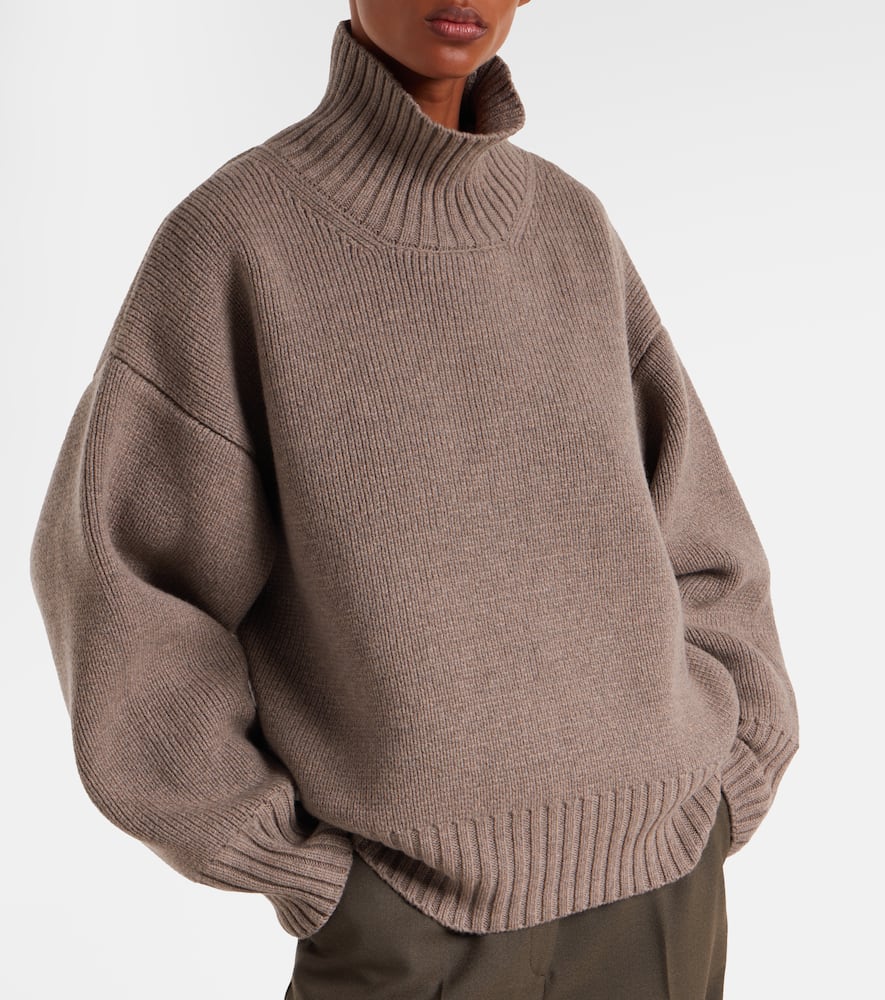 Rohe Long-sleeved Sweater In Gray