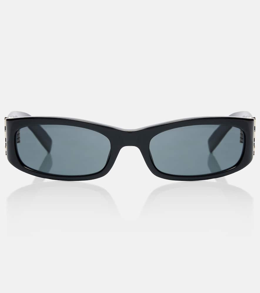 Saint Laurent Sl M152 Rectangular Sunglasses In Black