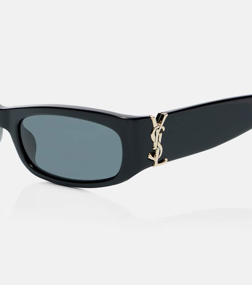 Saint Laurent Sl M152 Rectangular Sunglasses In Black