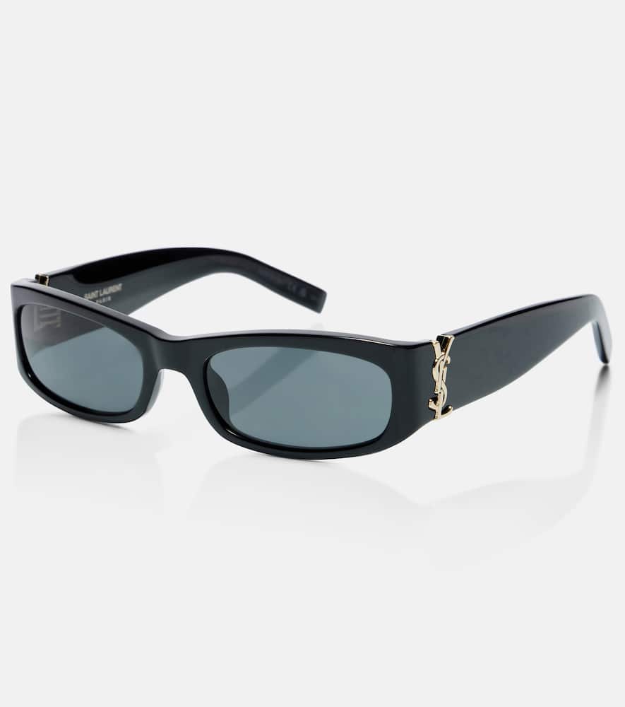 Saint Laurent Sl M152 Rectangular Sunglasses In Black