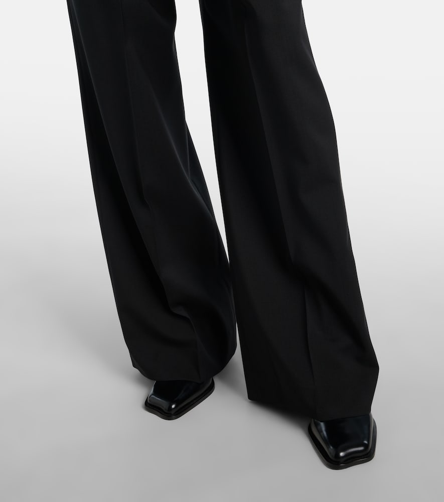 Wool Wide-Leg Pants
