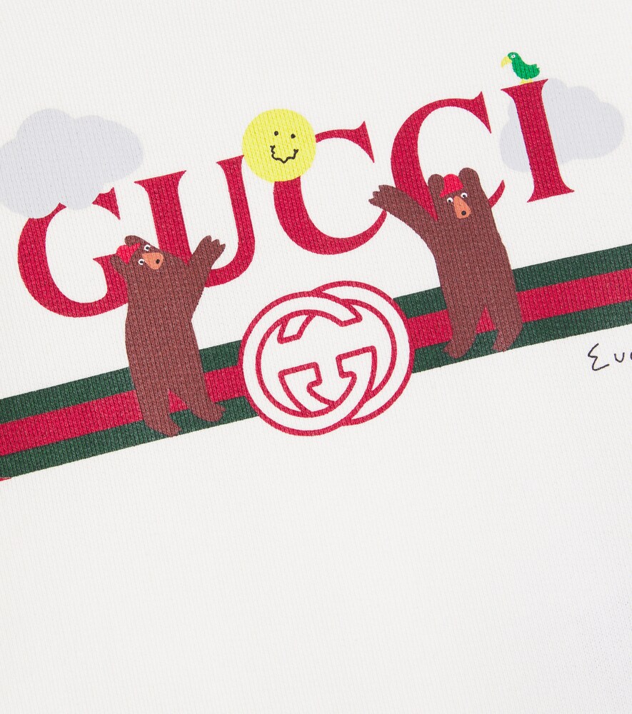  Gucci Kids Gucci Kids X Euan Roberts Baby Sweatshirt Aus Baumwoll-jersey 