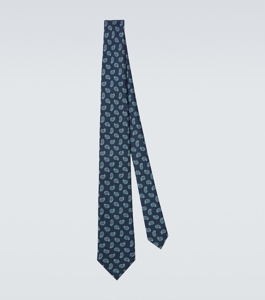 Brioni Paisley silk jacquard tie　Brioni ペイズリー シルク ジャカード ネクタイ Brioni