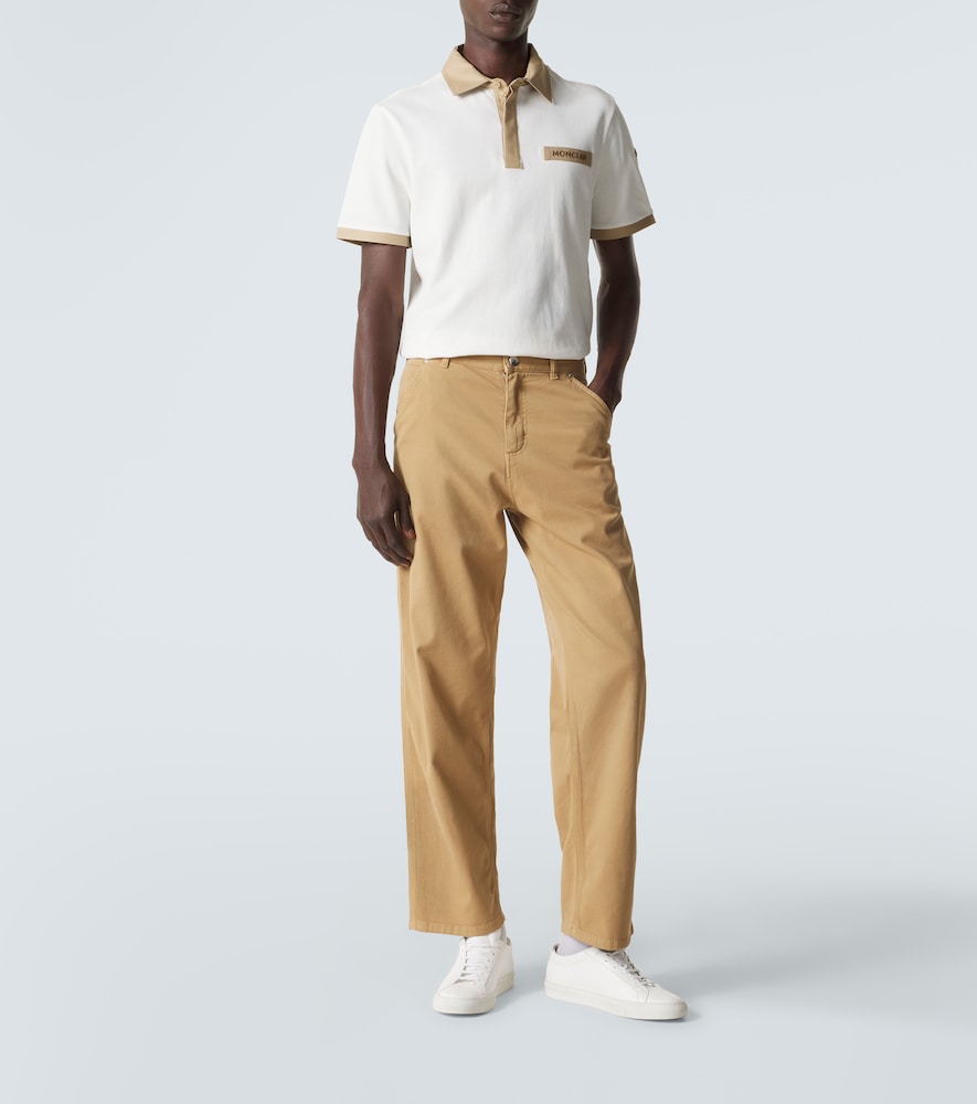  Moncler Moncler Polohemd Aus Baumwoll-piqué 