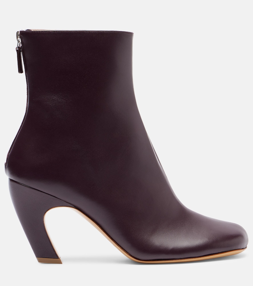  Le Monde Beryl Le Monde Bã©ryl Mica 80 Leather Ankle Boots 
