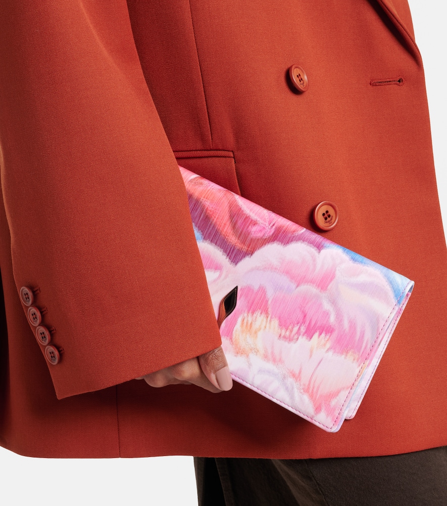 Christian Louboutin Bettina floral clutch