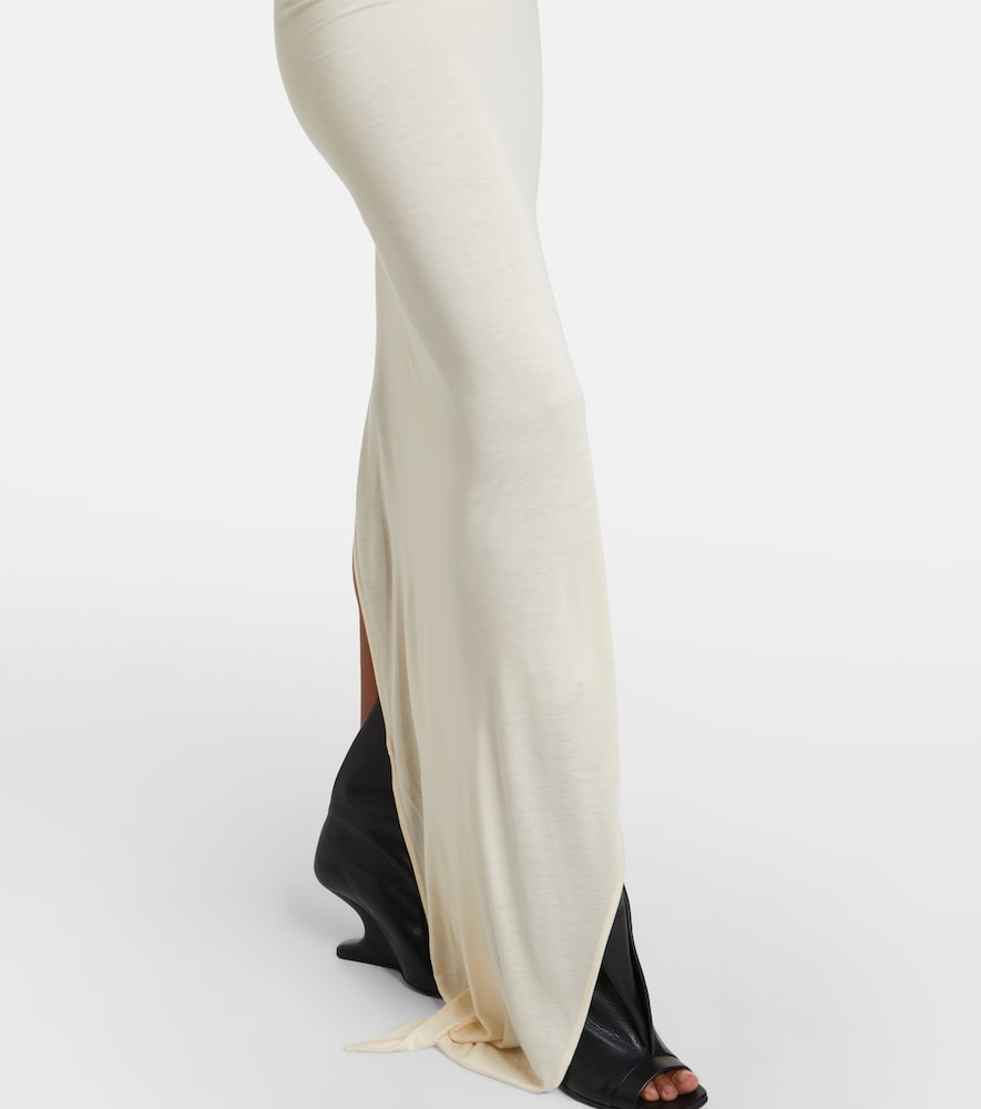  Rick Owens Rick Owens Aaliyah Asymmetric Draped Gown 