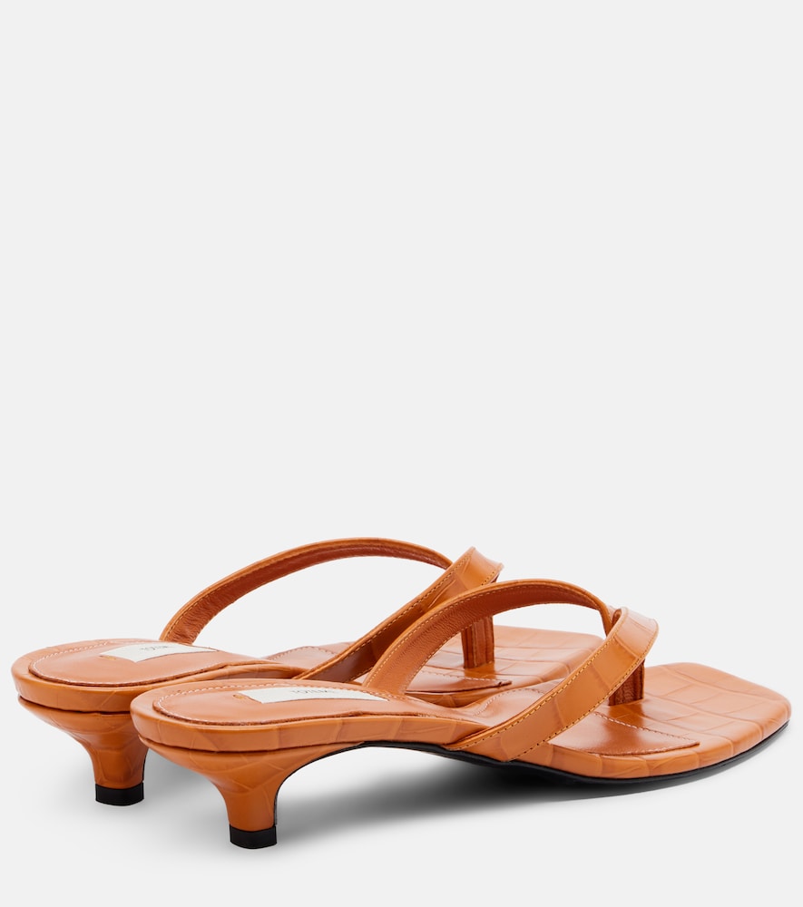  Toteme Toteme Sandalen Aus Leder 