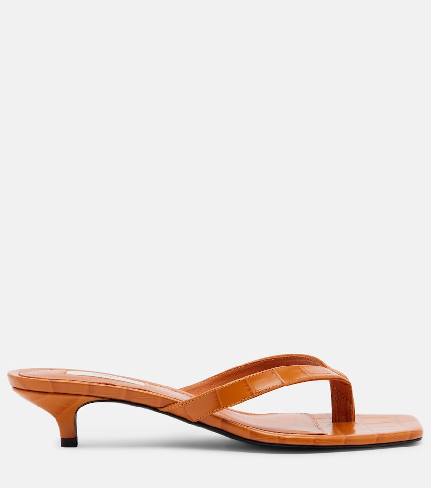  Toteme Toteme Sandalen Aus Leder 