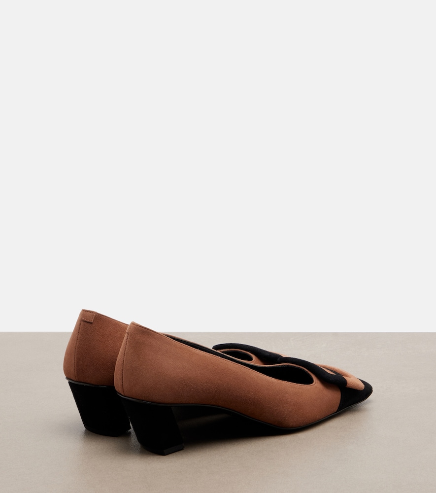  Roger Vivier Roger Vivier Pumps Belle vivier Aus Veloursleder 