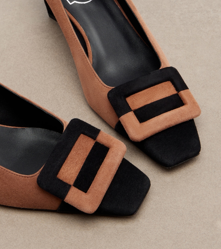  Roger Vivier Roger Vivier Pumps Belle vivier Aus Veloursleder 