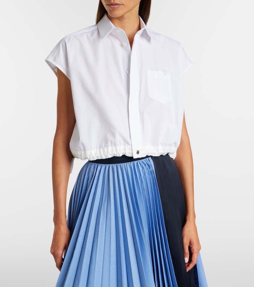  Sacai Sacai Poplin Shirt 