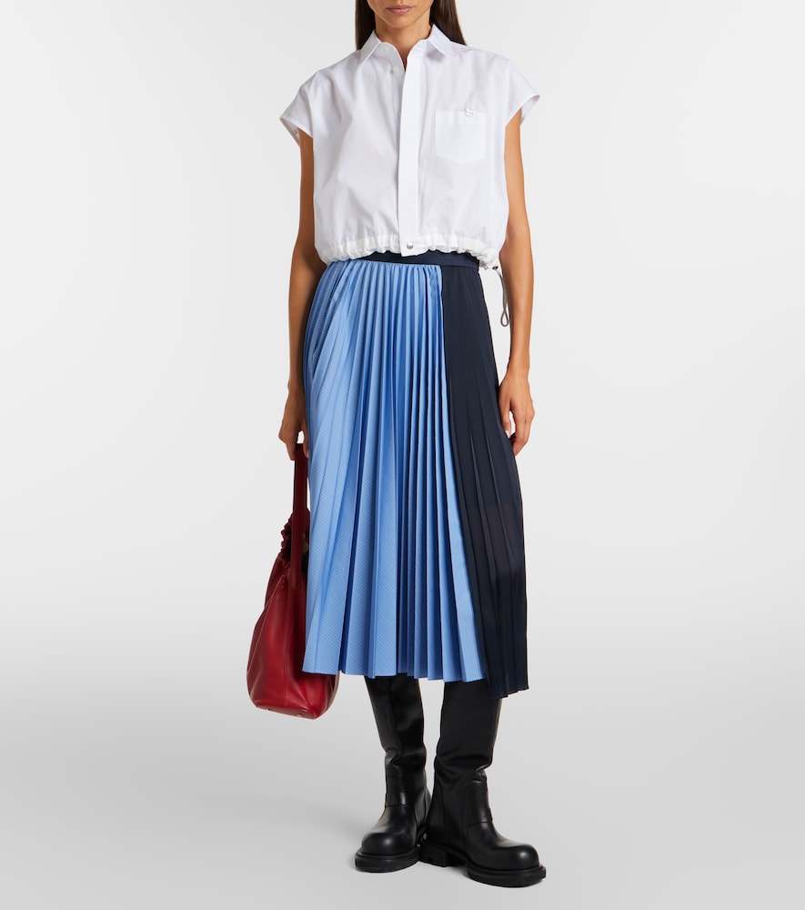  Sacai Sacai Poplin Shirt 