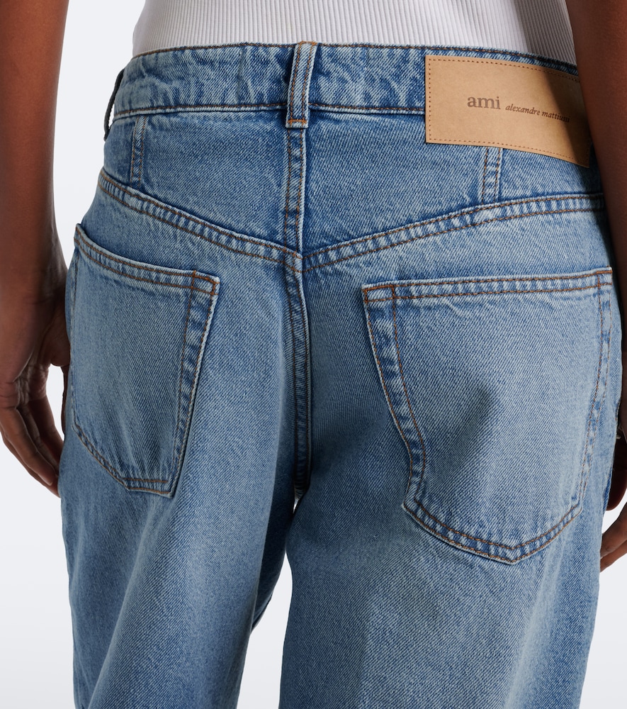 Mid-Rise Wide- Leg