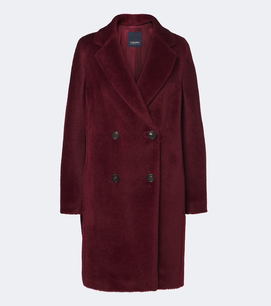 Cappotto in alpaca e lana