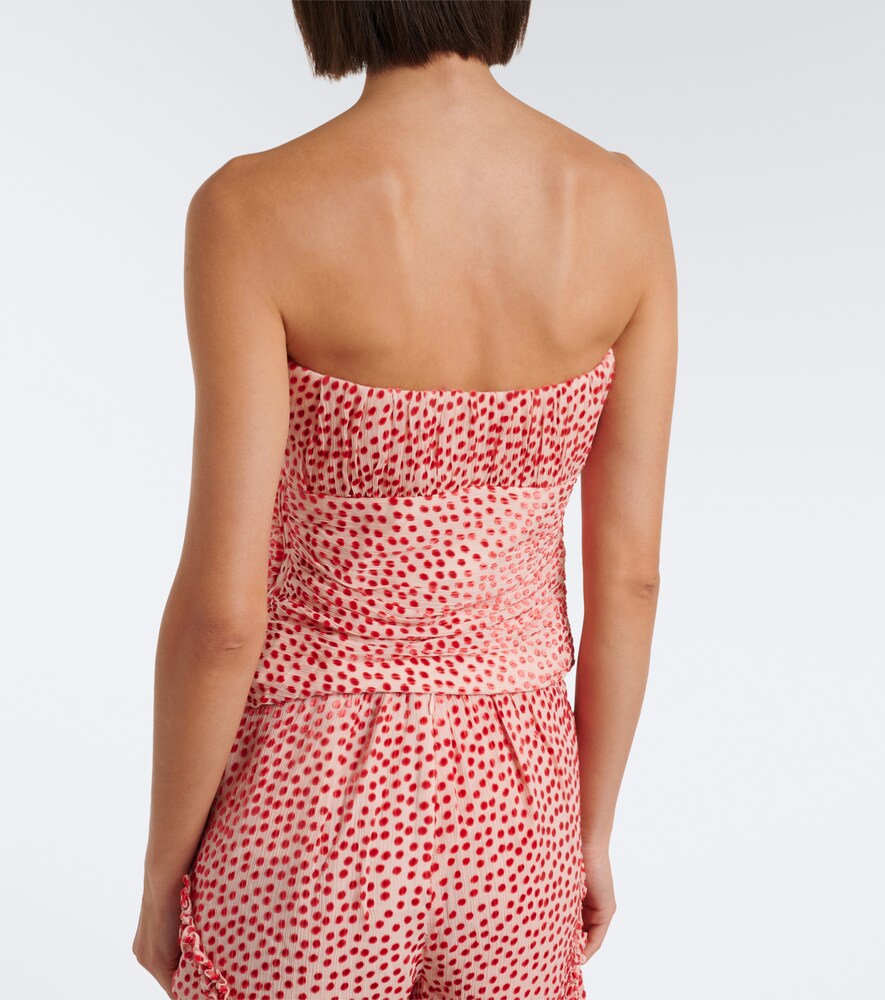 Elise Polka-Dot Corset Top