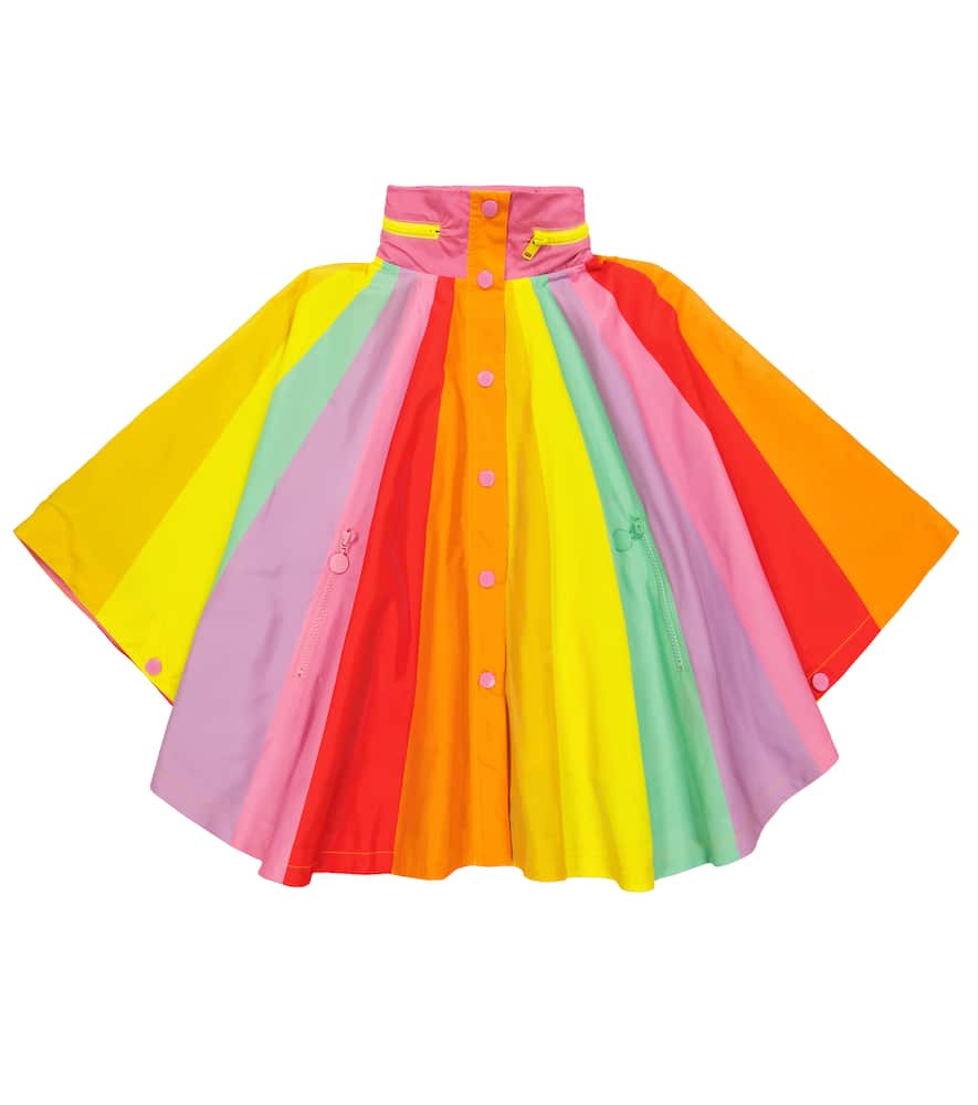 Stella McCartney Kids Rainbow cape