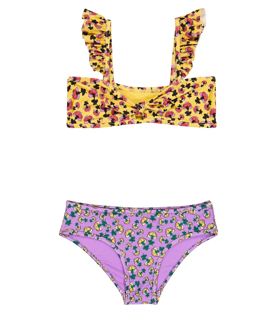 Zimmermann Kids Floral bikini