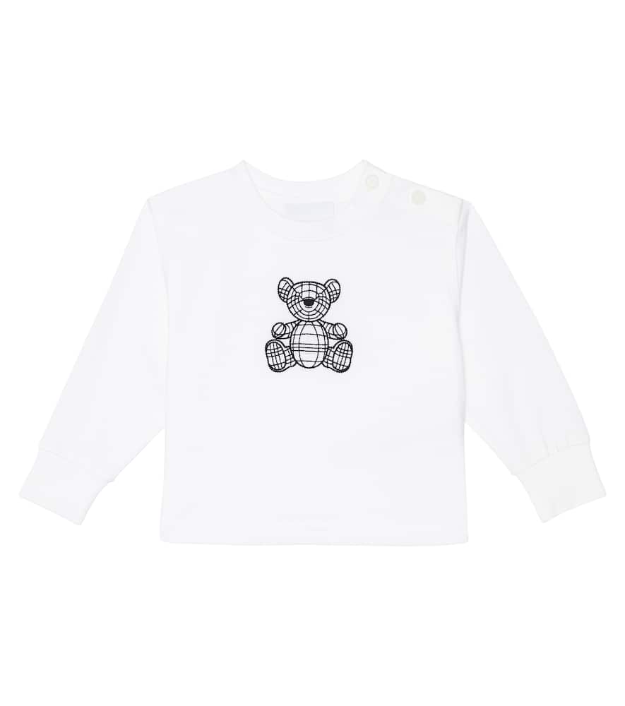Burberry Kids Baby Thomas Bear cotton top