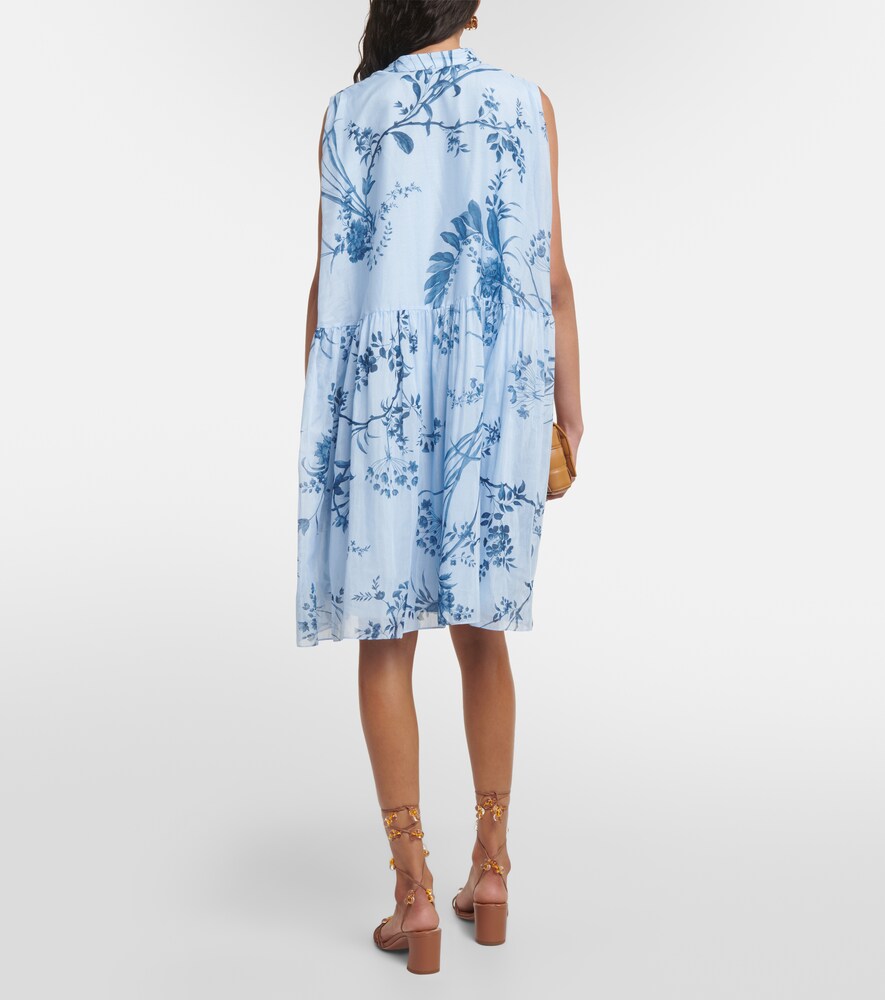  Erdem Erdem Bedrucktes Minikleid Aus Voile 