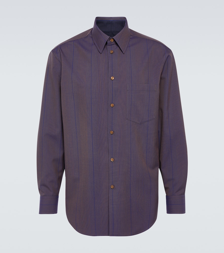 Burberry Chemise en laine rayures 810 €