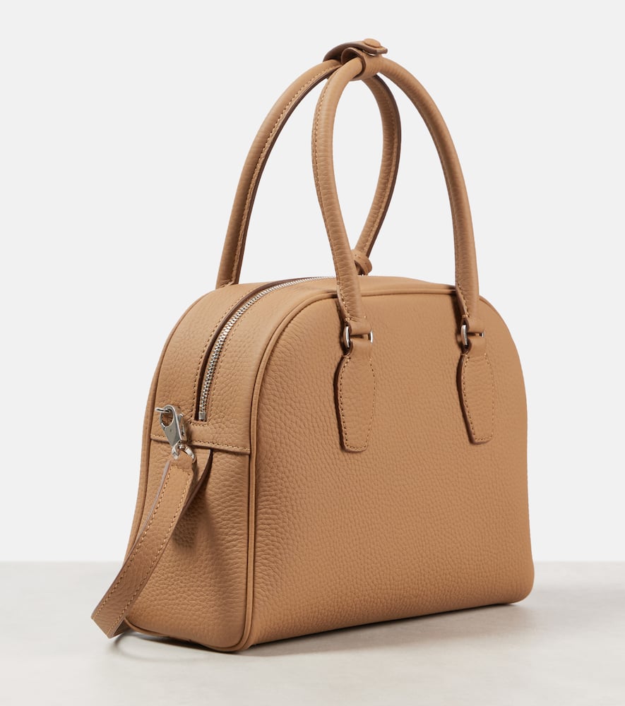 The Row Tote India 10.00 Aus Leder In Braun