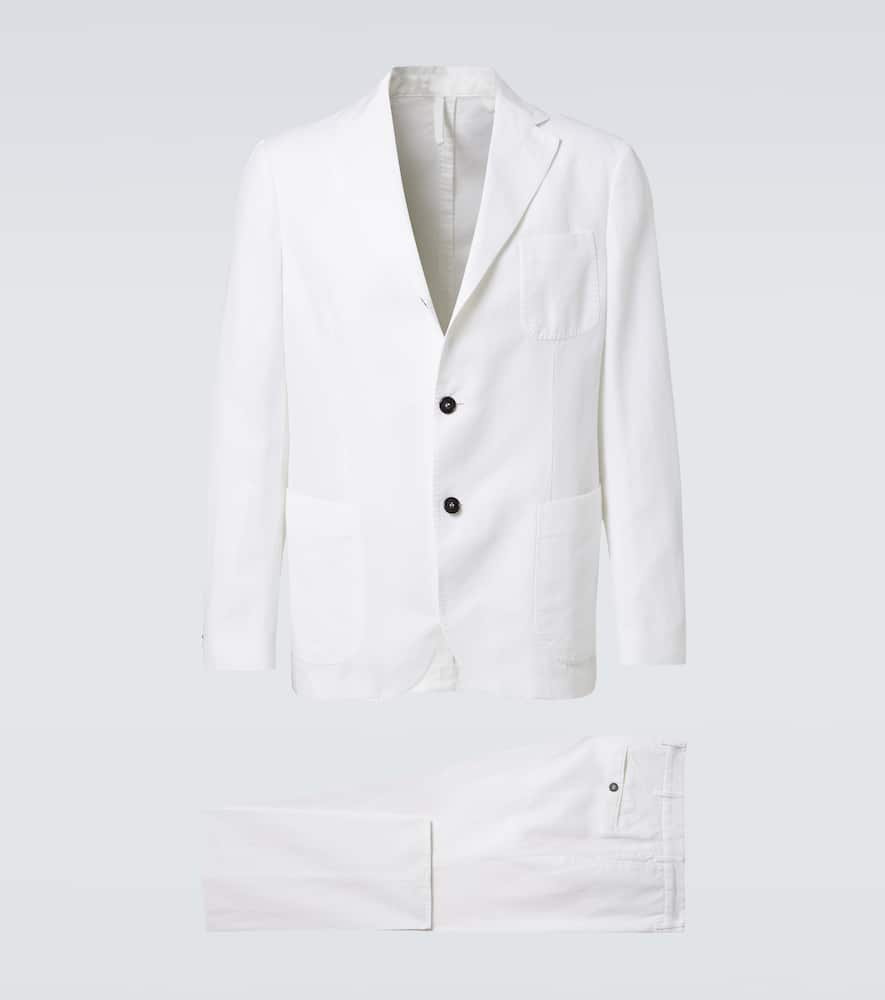 Linen and cotton suit