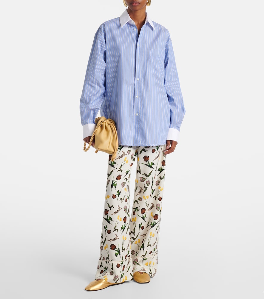  Marni Marni Printed Silk Palazzo Pants 