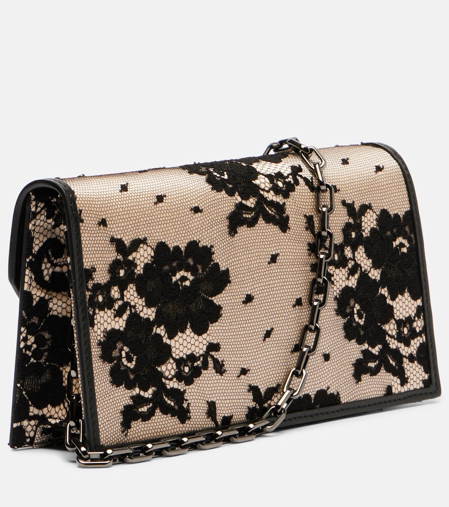  Christian Louboutin Christian Louboutin Loubi54 Small Lace Clutch 