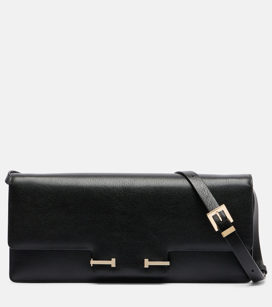 TOM FORD Tom Ford Double T leather shoulder bag　トムフォード ダブルT レザー ショルダーバッグ