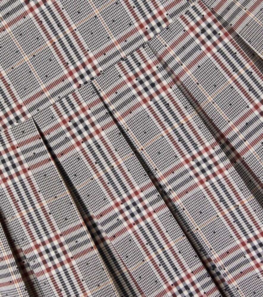  Tartine Et Chocolat Tartine Et Chocolat Checked Pleated Dress 