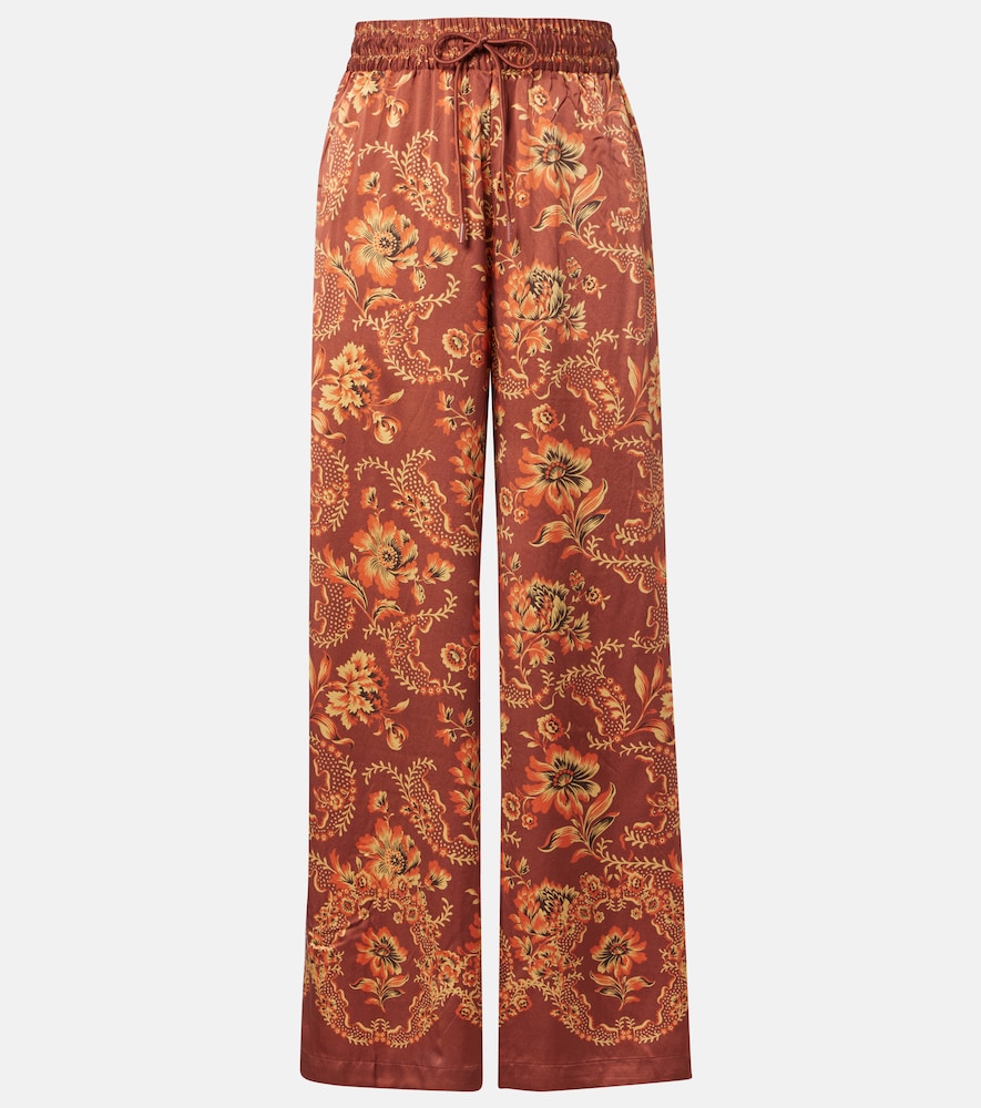 Almais Pantalon ample Seraphina imprim en soie 376 €