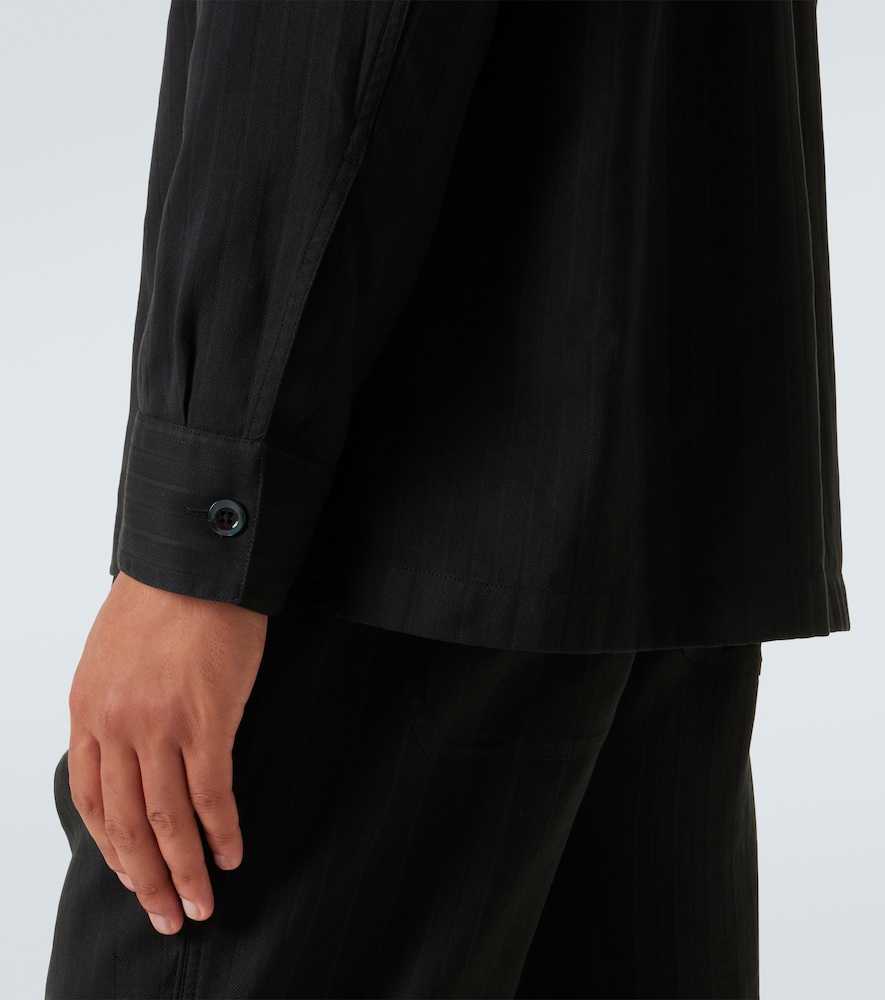  Tom Ford Tom Ford Hemd Aus Baumwolle Und Seide 