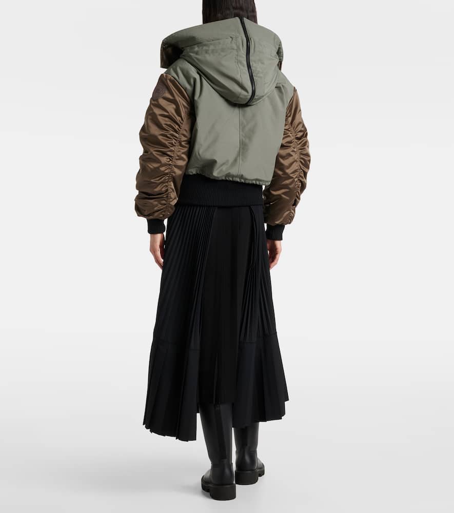 Canada Goose Claremont Down Bomber Jacket In Green