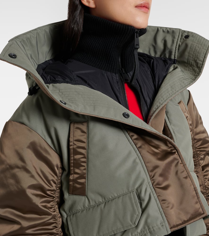 Canada Goose Claremont Down Bomber Jacket In Green