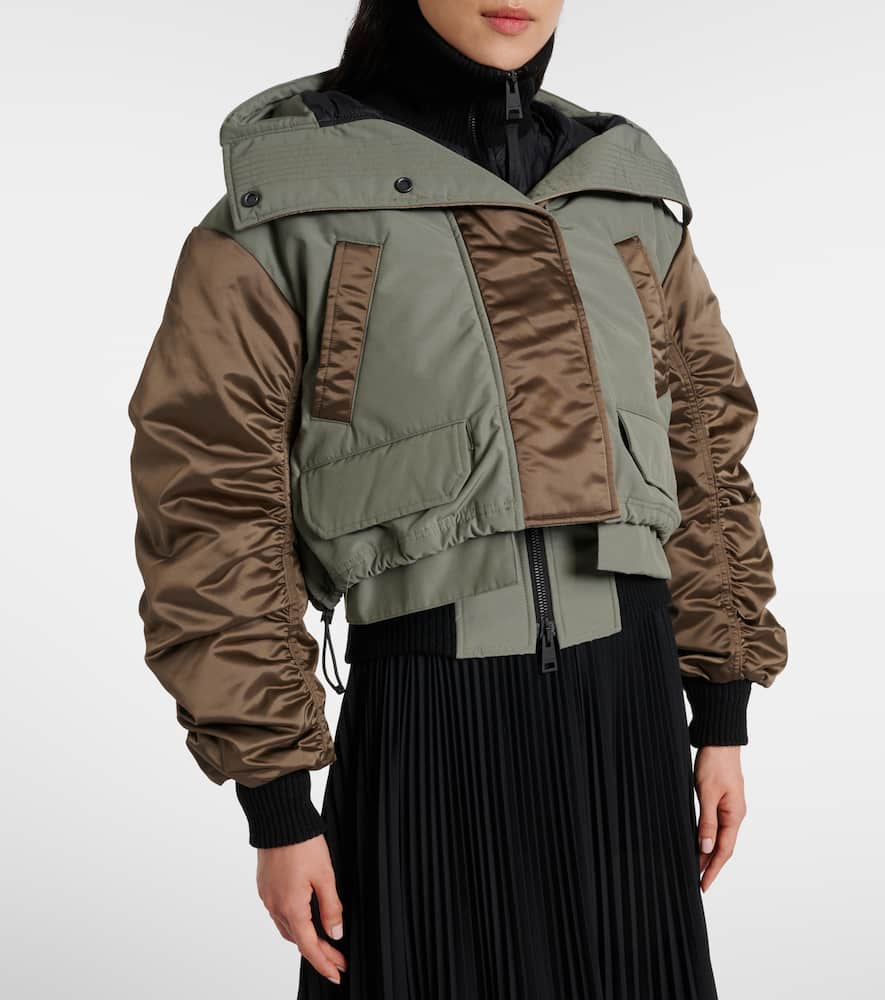 Canada Goose Claremont Down Bomber Jacket In Green