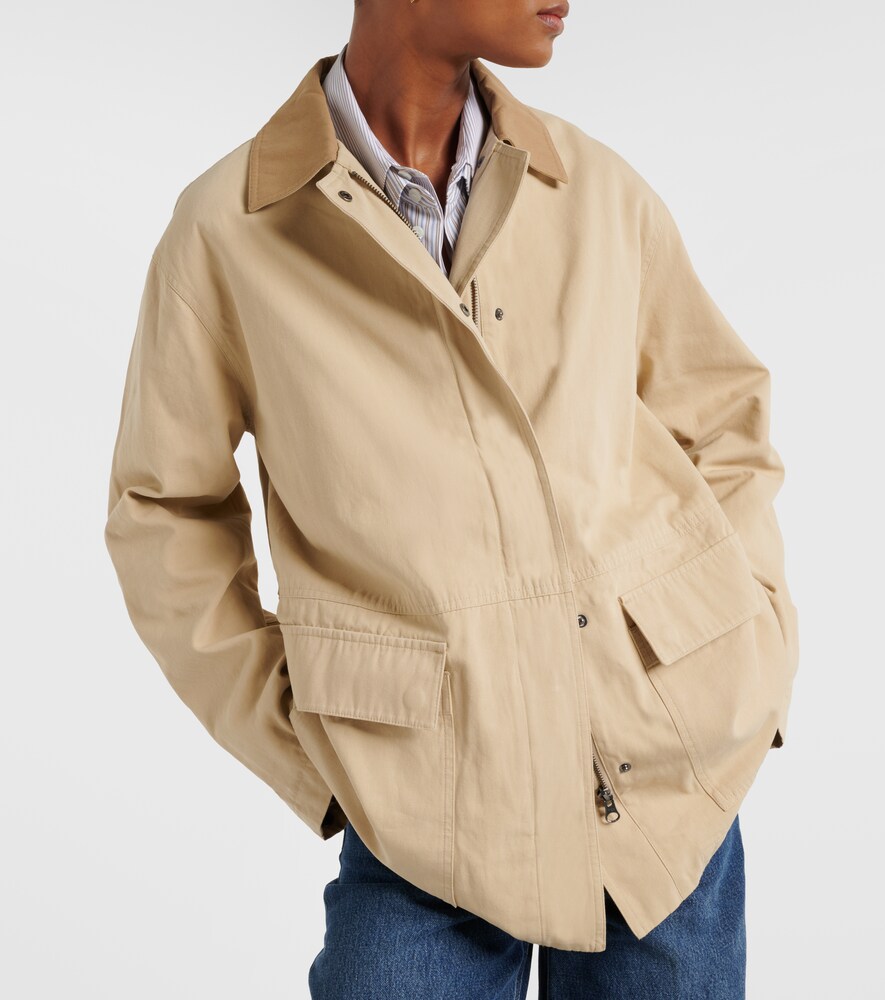 Rosa Cotton Gabardine Jacket