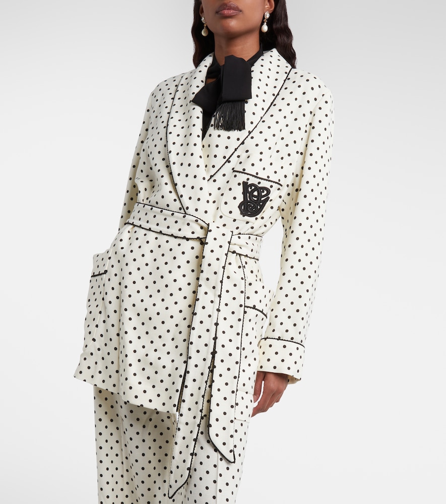 Garavani Plus De Pois Belted Jacket