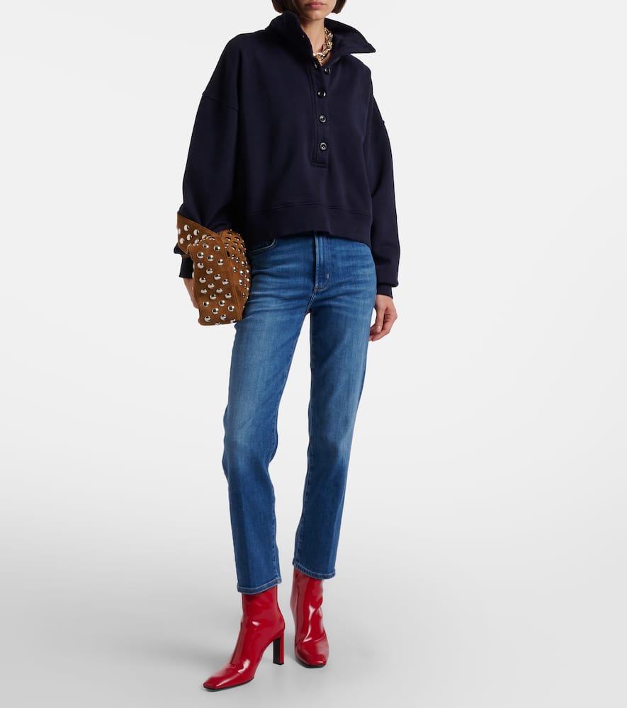 Citizen Of Humanity Caia High-rise Straight Jeans In Blue