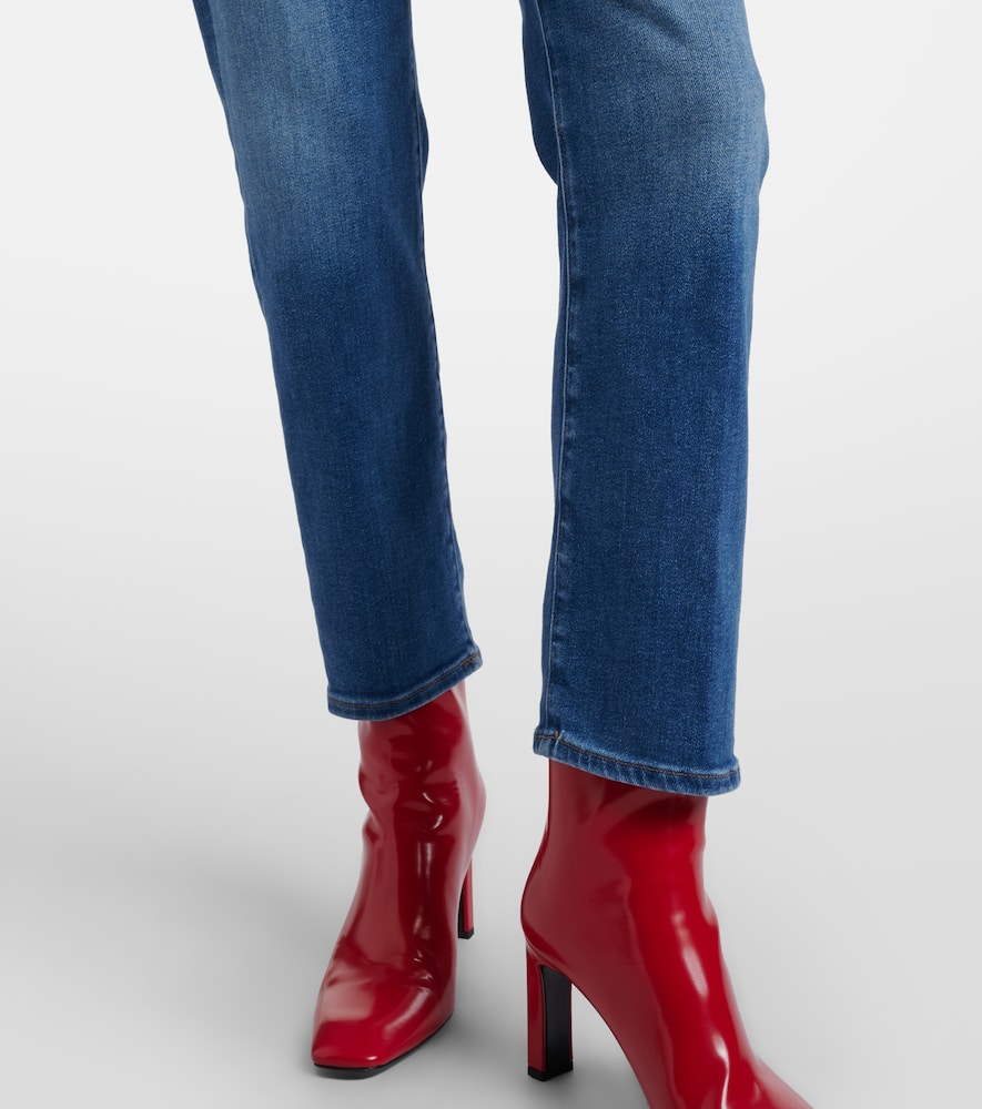 Citizen Of Humanity Caia High-rise Straight Jeans In Blue