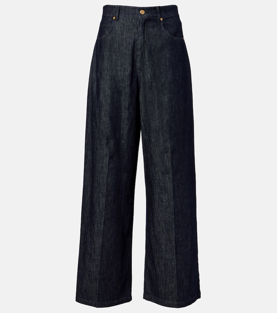 'S Max Mara Lavinia high-rise wide-leg jeans