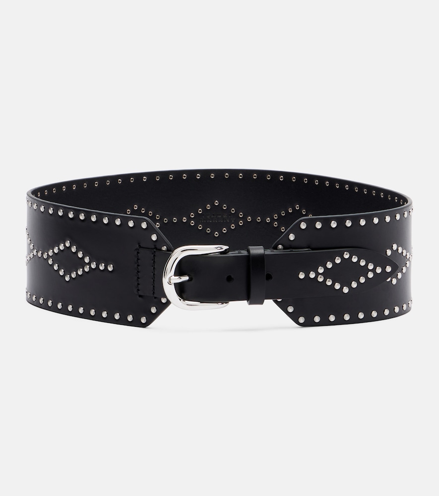 Isabel Marant Lucie studded leather belt