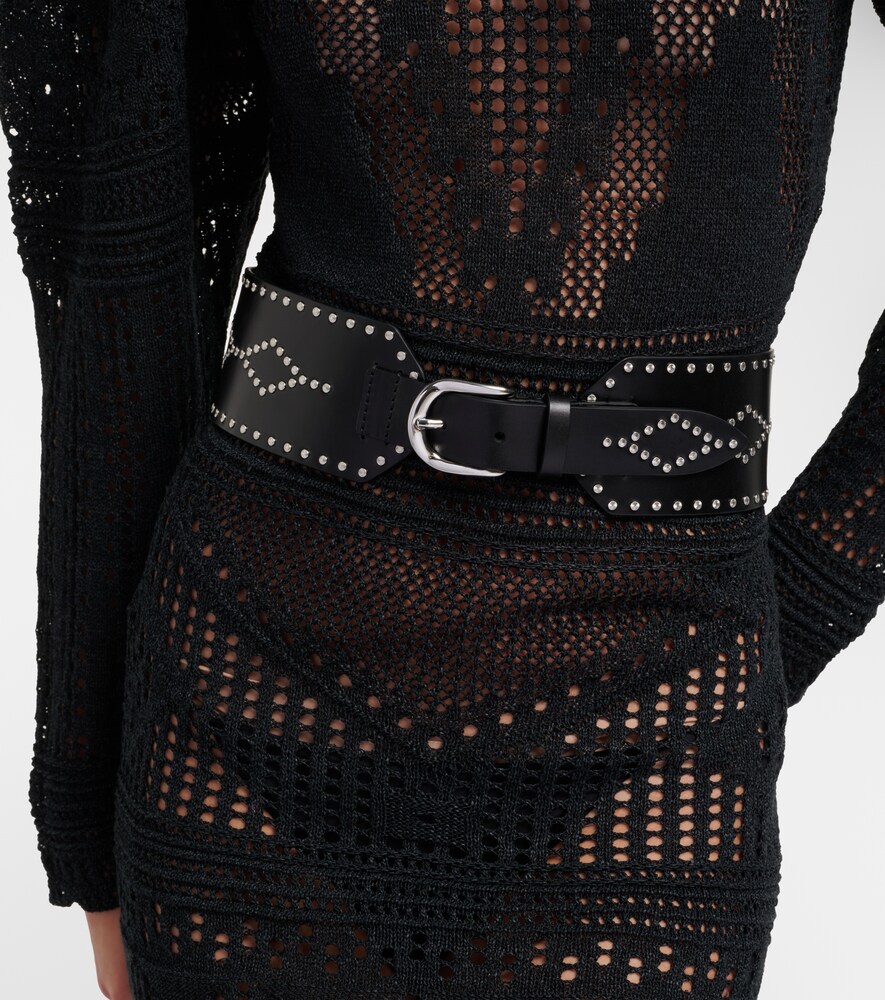  Isabel Marant Isabel Marant Lucie Studded Leather Belt 