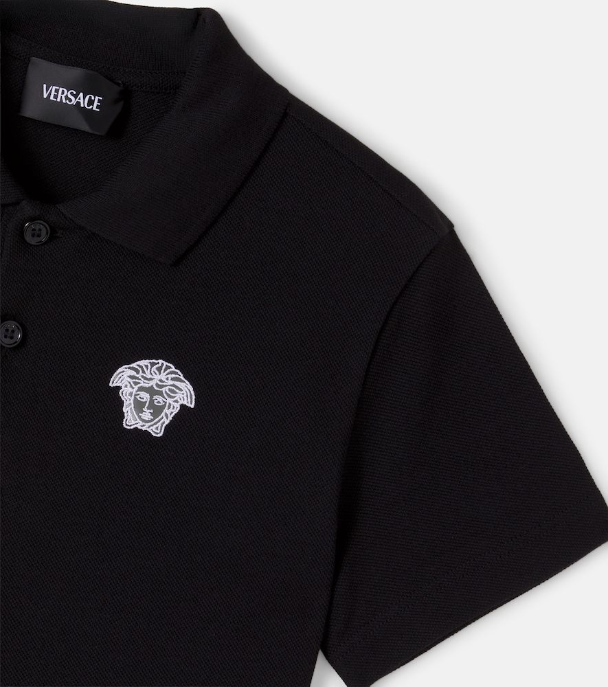  Versace Kids Versace Kids Polohemd Medusa Aus Baumwoll-piqué 