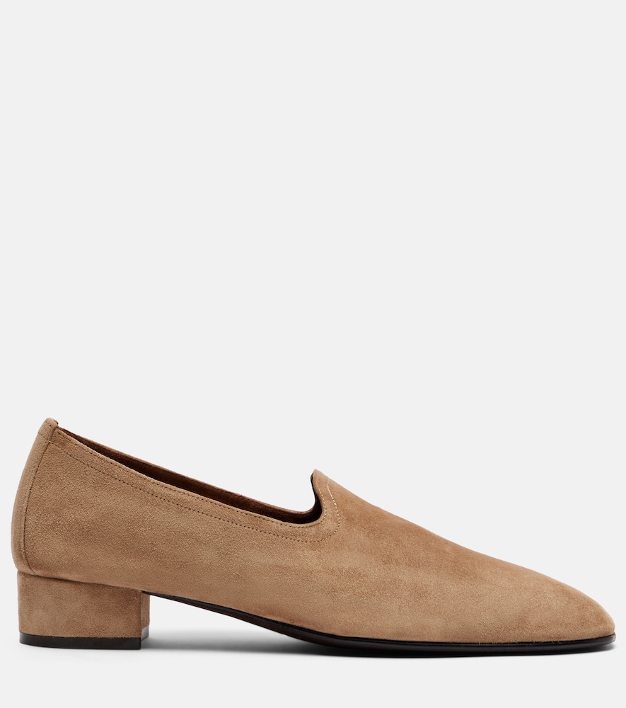  Herbert Levine Herbert Levine Loafer-pumps Soft Touch Aus Veloursleder 